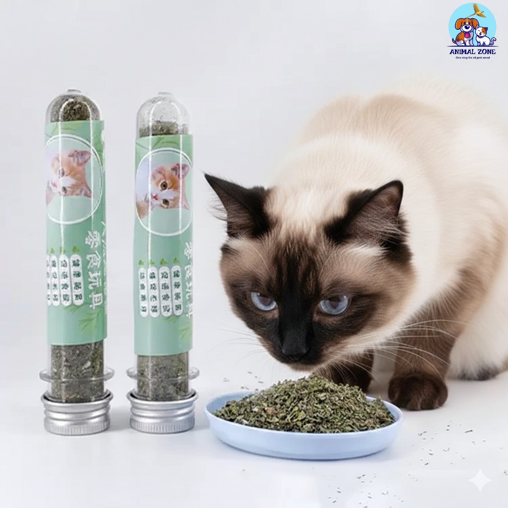 High Potency Catnip Tube Pakistan A professional catnip tube containing natural leaves, the best catnip in Pakistan for sale at Animal Zone.